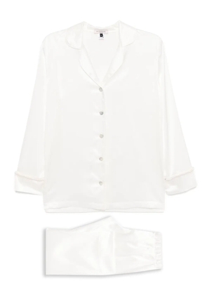 Gilda & Pearl silk pyjama set - White