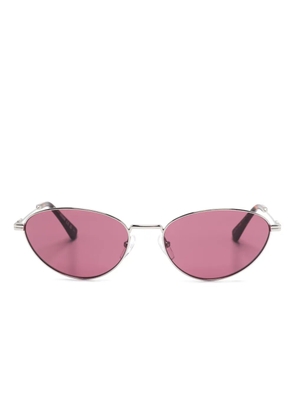 Moschino Eyewear cat eye-frame sunglasses - Silver