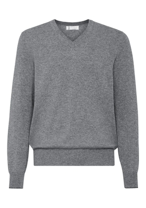 Brunello Cucinelli v-neck sweater - Grey