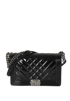 CHANEL Pre-Owned 2011 medium Old Boy shoulder bag - Black