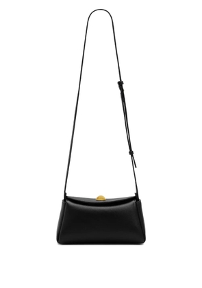 AMI Paris engraved carrousel shoulder bag - Black