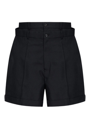 Noir Kei Ninomiya layered shorts - Black
