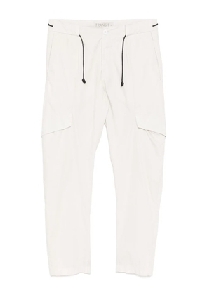 Transit drawstring trousers - White