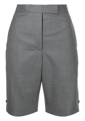 Thom Browne tailored high-waist shorts - Grey
