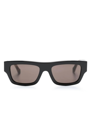 Gucci Eyewear square-frame tinted sunglasses - Black
