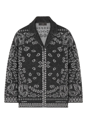 Alanui paisley-motif shirt - 0706-Charcoal-Multicolor
