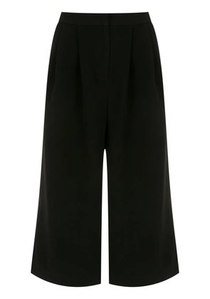 Olympiah high-waisted Bermuda shorts - Black