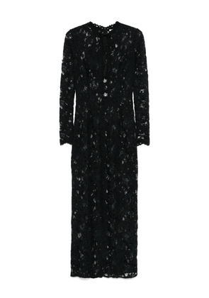 MANURÍ laced midi dress - Black