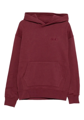 AMIRI logo-detail hoodie - Red