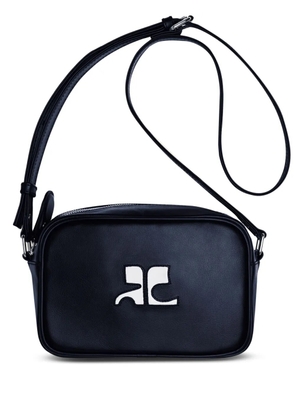 Courrèges Reedition leather camera bag - Blue