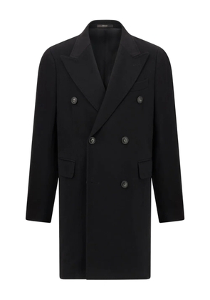 Boggi Milano double-breasted coat - Black