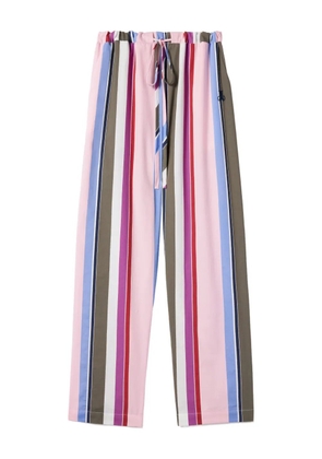 La DoubleJ stripe drawstring trousers - Pink