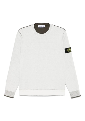 Stone Island Compass-badge sweatshirt - White