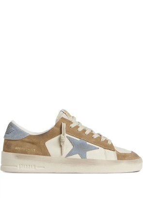Golden Goose Stardan suede star-emblazoned sneakers - Neutrals
