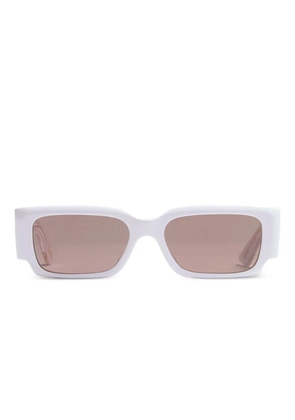 KHAITE x Oliver Peoples rectangle frame sunglasses - White