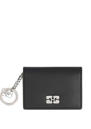 GANNI Bou card holder - Black
