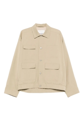 Nanushka utility-pocket jacket - Neutrals