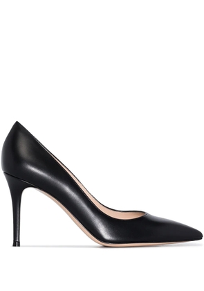 Gianvito Rossi Gianvito 85mm leather pumps - Black