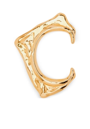 Oscar de la Renta Abstract O cuff bracelet - Gold