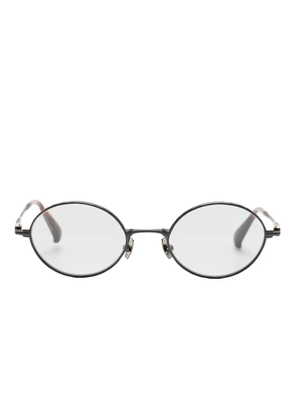 Yohji Yamamoto round-frame sunglasses - Silver