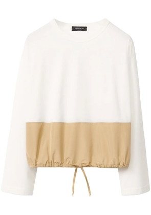 Fabiana Filippi colour-block T-shirt - White