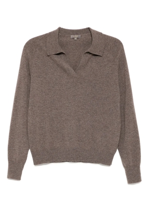 N.Peal Harriet polo shirt - Brown