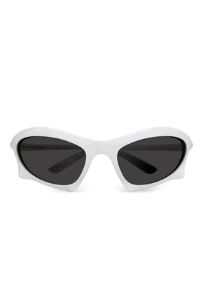 Balenciaga Eyewear Bat rectangle-frame sunglasses - White