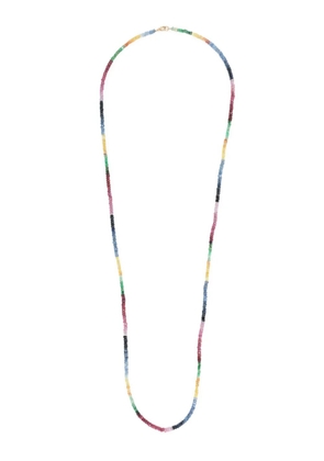 JIA JIA 14kt yellow gold Arizona sapphire long beaded necklace