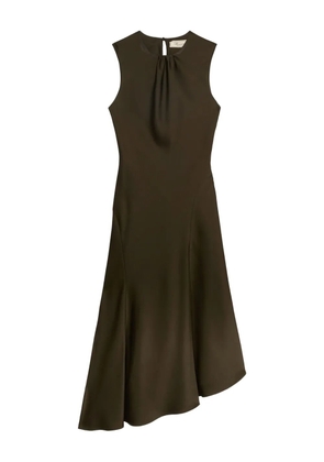 Blumarine asymmetric dress - Brown