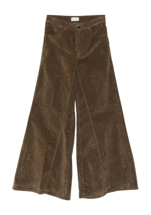 TRUE AVENUE corduroy trousers - Brown