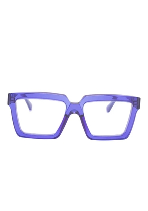 Kuboraum square-frame glasses - Purple