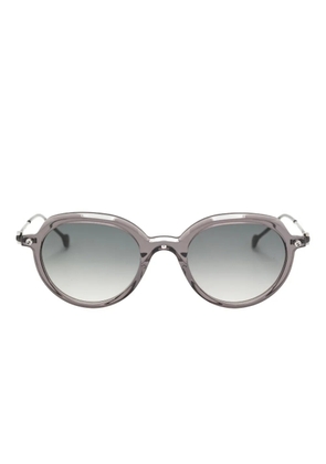 Yohji Yamamoto round-frame sunglasses - Grey