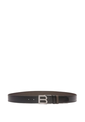 Bally B-logo belt - Black