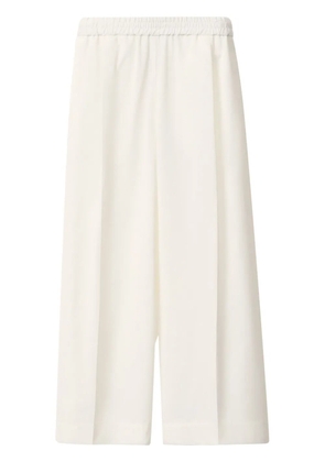 Fabiana Filippi cropped palazzo pants - White