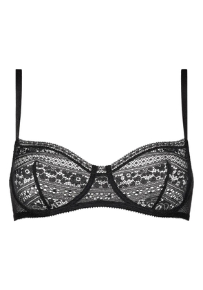 ERES Evidence lace demi-cup bra - Black