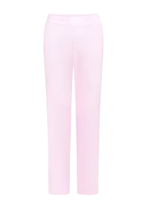 Rochas elasticated-waistband trousers - Pink