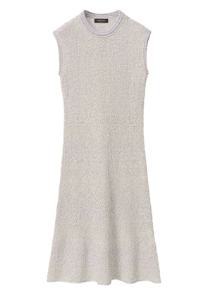 Fabiana Filippi knitted midi dress - Grey