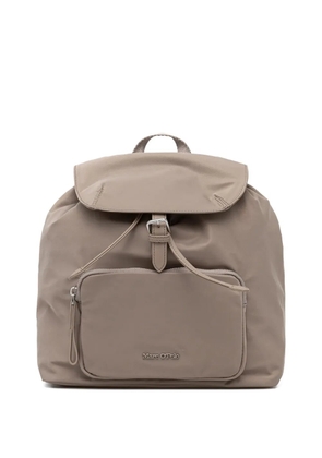 Marc O'Polo medium flap-pocket backpack - Neutrals