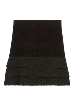 Claudie Pierlot frill-detail mini skirt - Black