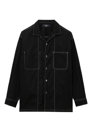 Comme des Garçons Homme contrast-stitching shirt - Black