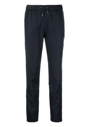 Fabiana Filippi drawstring straight-leg trousers - Blue