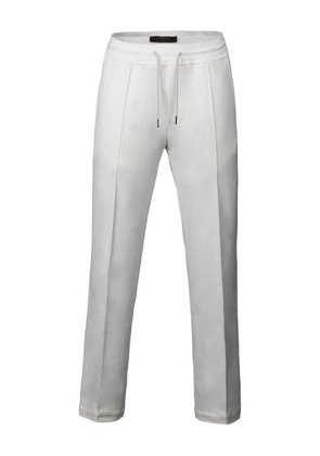 Moorer Crispin drawstring track pants - White