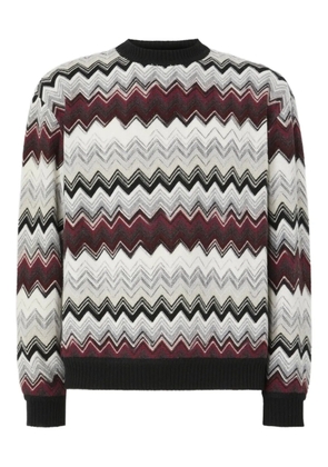 Missoni zigzag knit sweater - Neutrals