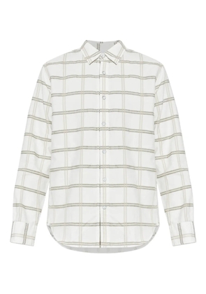 rag & bone plaid-pattern button-fastening shirt - Neutrals