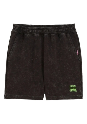 PUMA x TMNT cotton shorts - Black