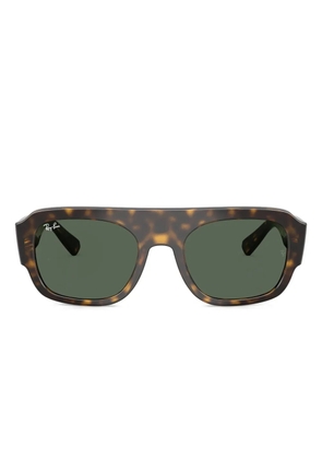 Ray-Ban square-frame sunglasses - Brown