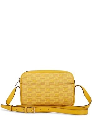 Moreau monogram-print crossbody bag - Yellow