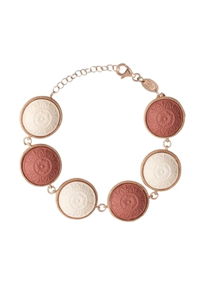 Cameo & Beyond Rosette disc bracelet - Pink
