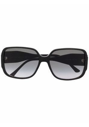 Jimmy Choo Eyewear oversized-frame sunglasses - Black