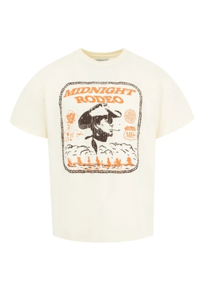MIDNIGHT RODEO graphic-print T-shirt - Neutrals